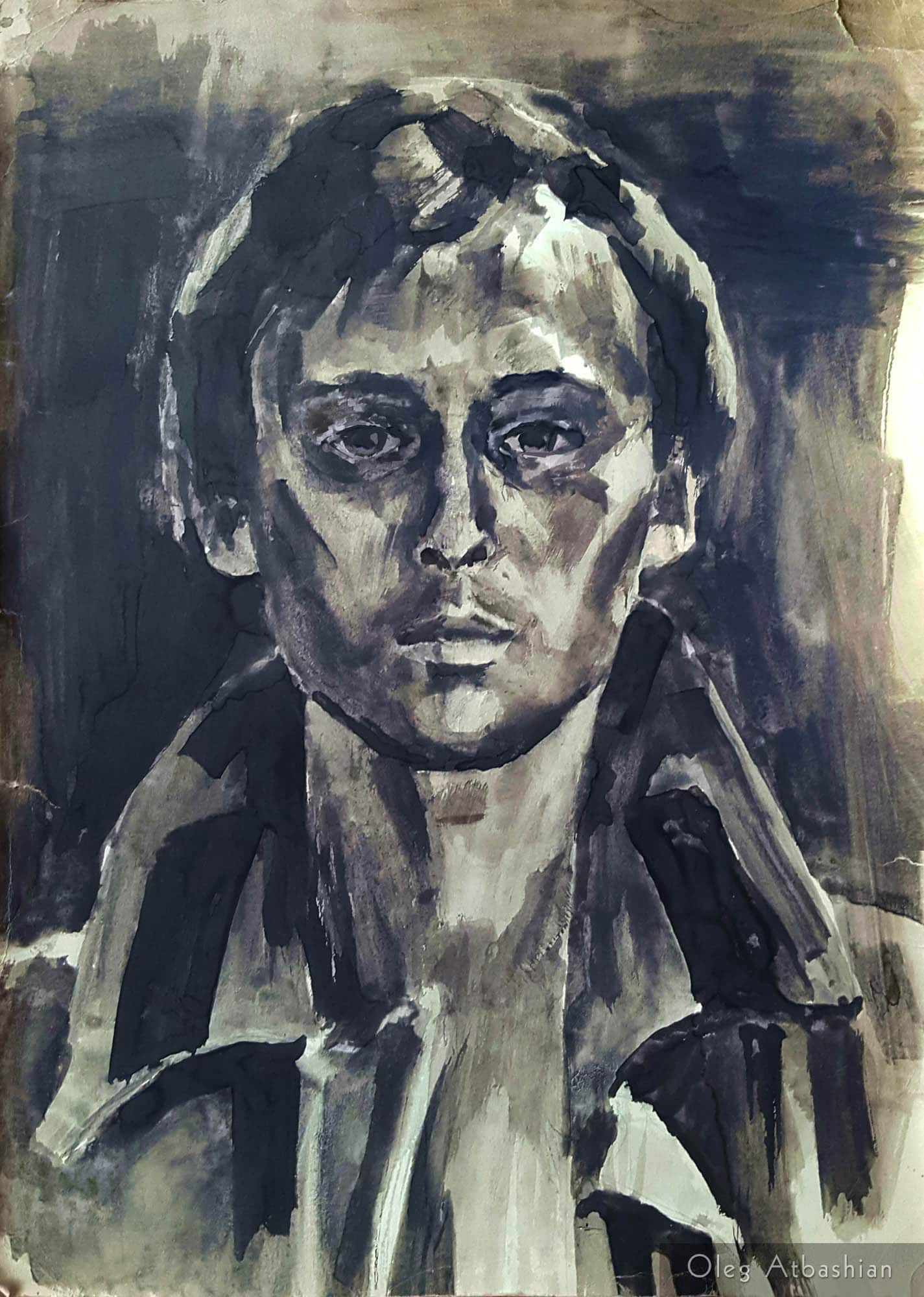 Self Portrait as a Conscript into the Soviet Army